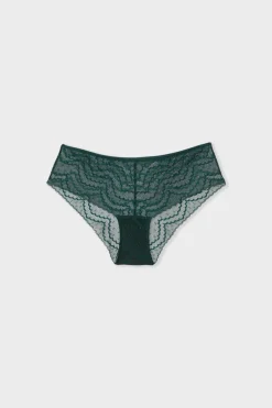 Best ETAM Shorty en dentelle EMERAUDE