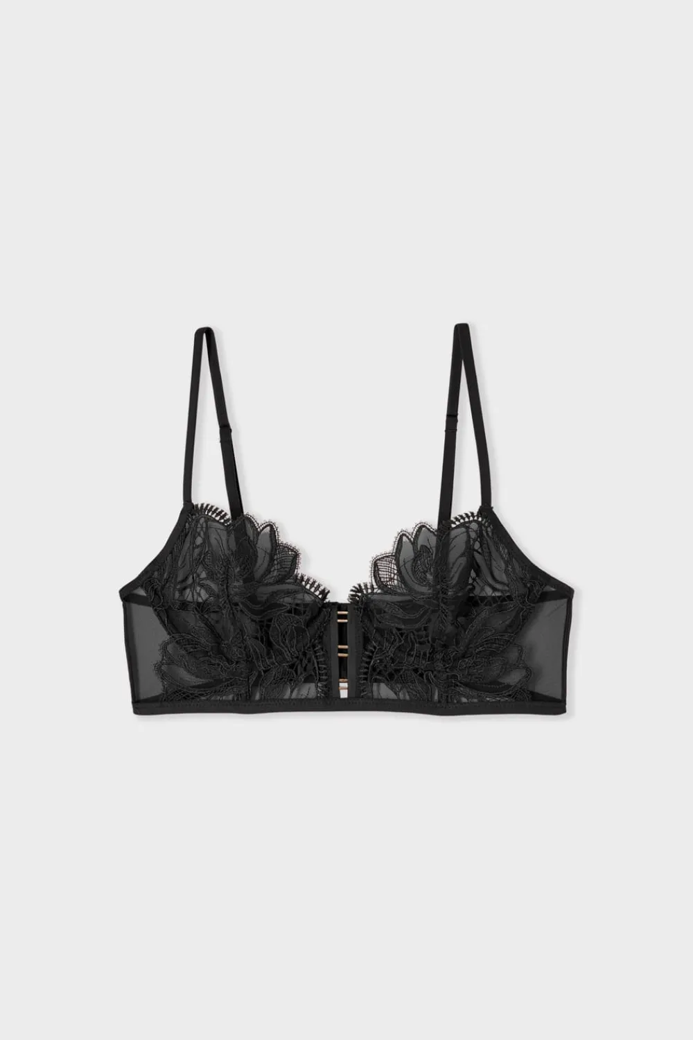 Best ETAM Soutien-gorge bustier en guipure NOIR