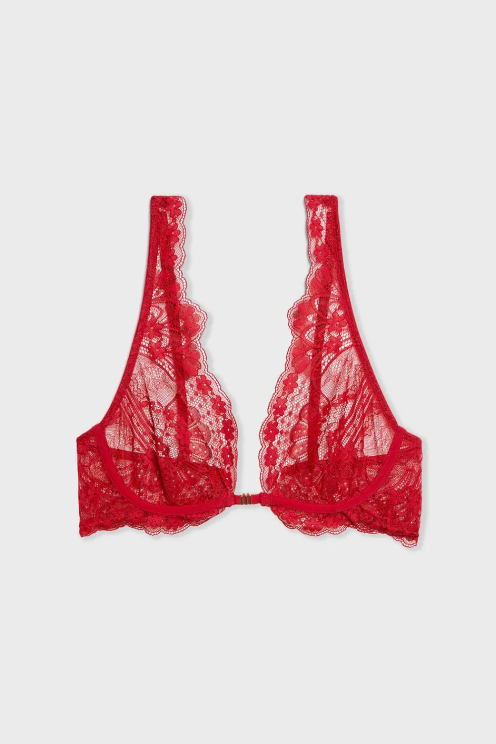 Online ETAM Soutien-gorge N.7 - Le corbeille foulard ROUGE