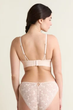 Discount ETAM Soutien-gorge N.8 - Le triangle sans armatures en dentelle BLUSH