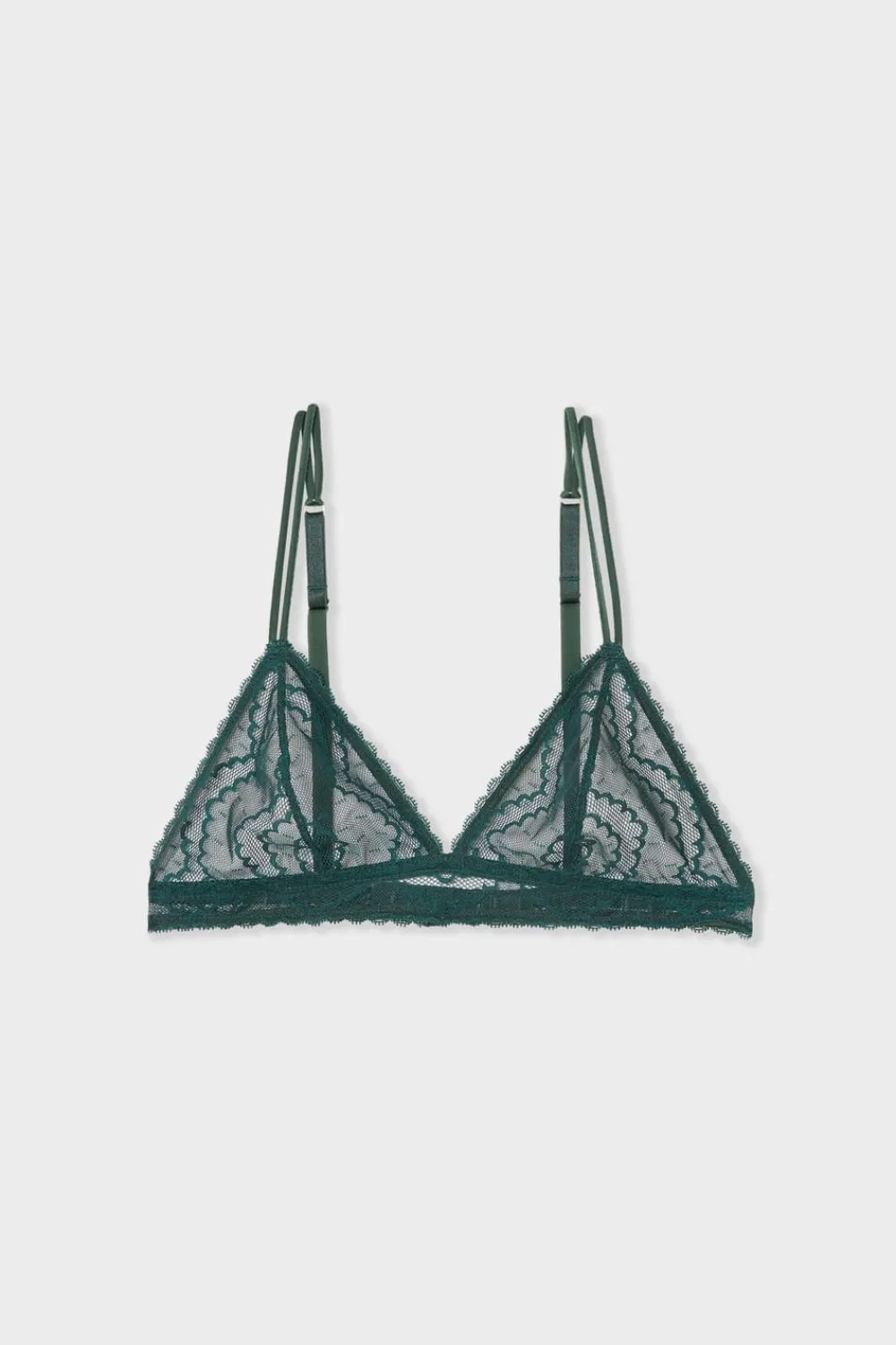 Hot ETAM Soutien-gorge triangle en dentelle EMERAUDE
