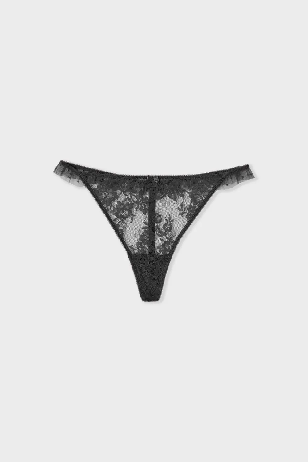 Clearance ETAM String en dentelle NOIR