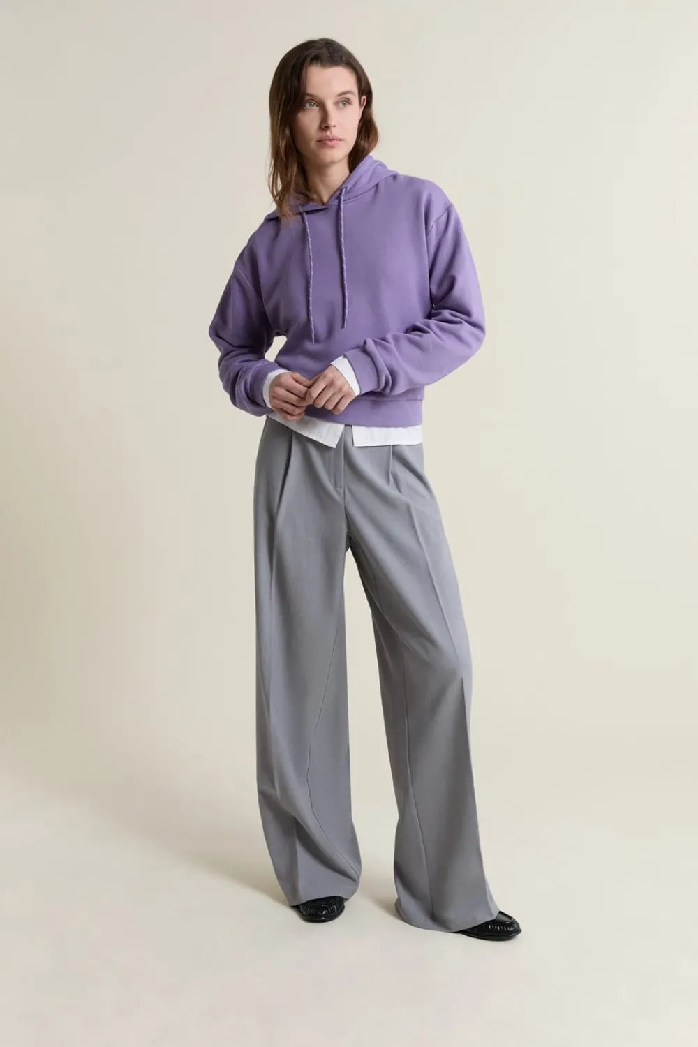 ETAM Sudadera con capucha de algodón parma