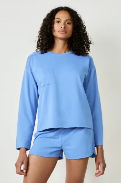 New ETAM Sudadera de pijama AZUL CLARO