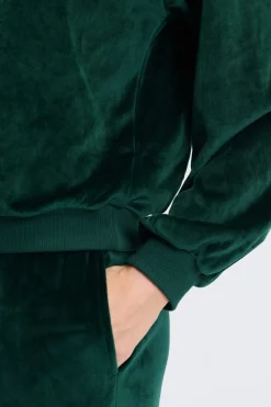 New ETAM Sudadera de pijama de terciopelo VERDE OSCURO