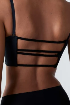 ETAM Sujetador - Bustier copas finas NEGRO
