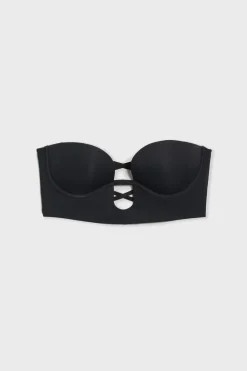 ETAM Sujetador - Bustier copas finas NEGRO