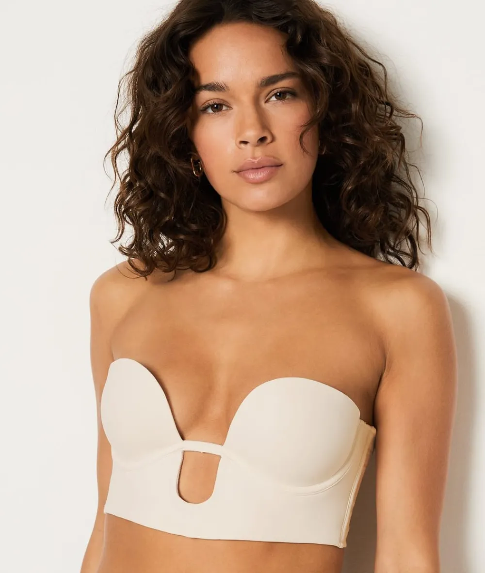 Online ETAM Sujetador - Bustier copas finas CRUDO