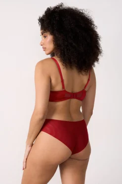 New ETAM Sujetador Nº 9 - Balconnet ROJO