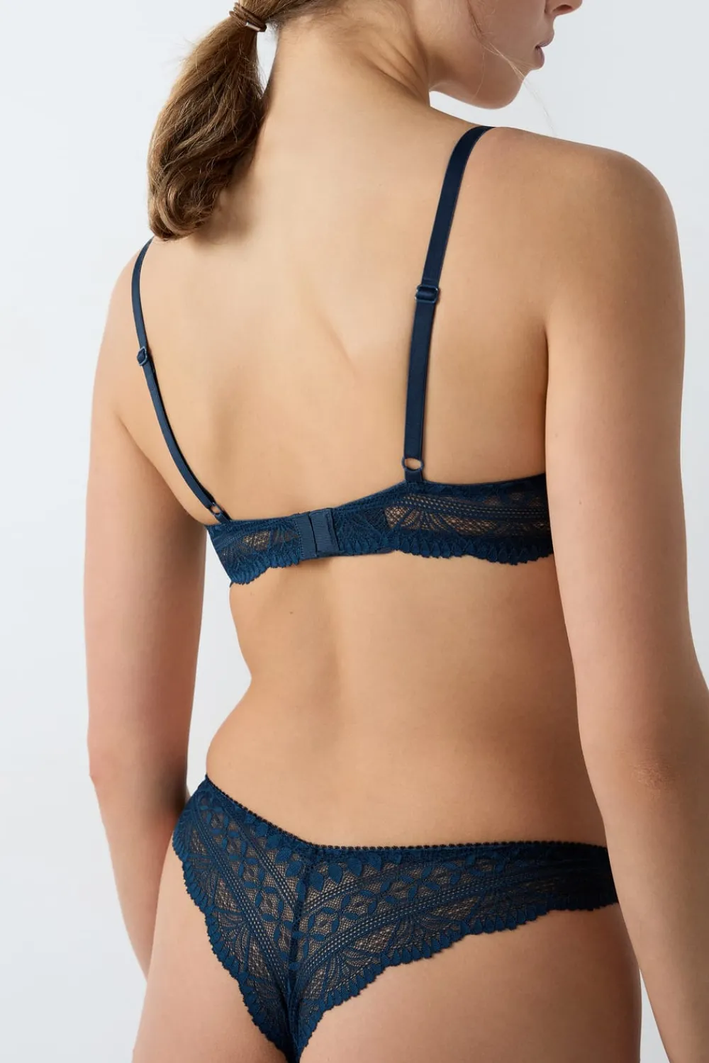Discount ETAM Sujetador Nº 4 - Sujetador de copas finas AZUL TINTA