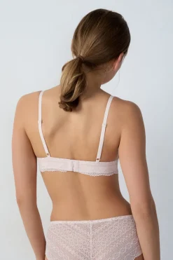 Clearance ETAM Sujetador Nº 8 - Triángulo sin aros ROSA P&Aacute;LIDO