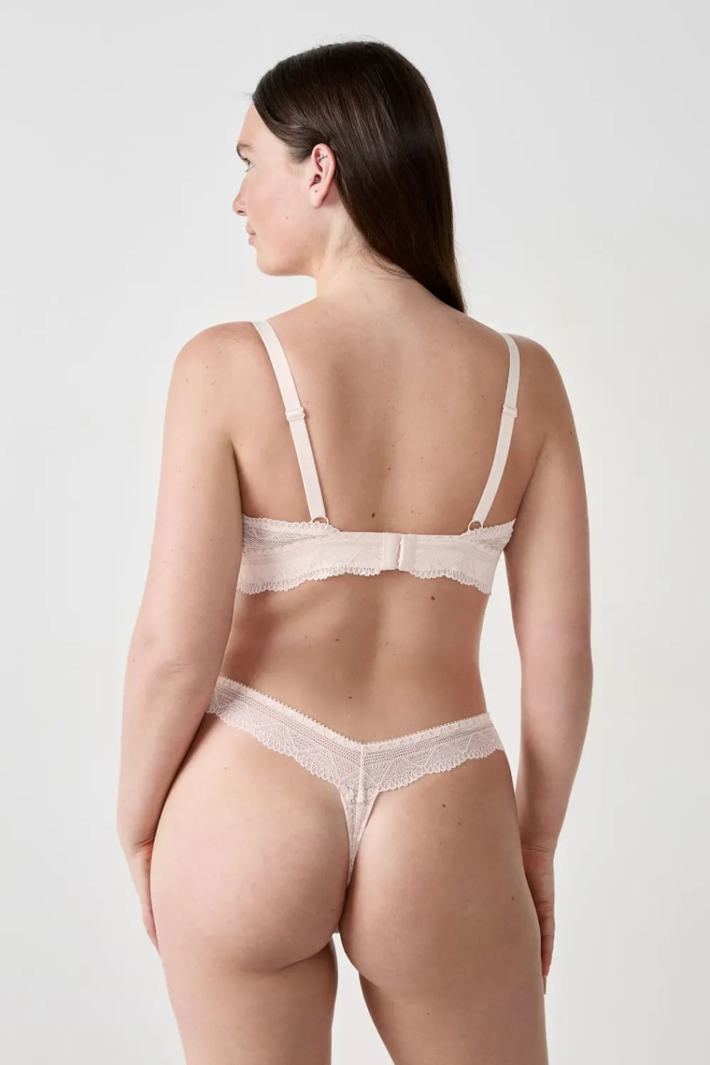 Clearance ETAM Sujetador Nº 8 - Triángulo sin aros ROSA PÁLIDO