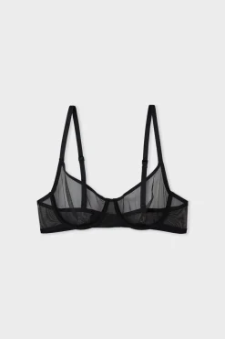 Discount ETAM Sujetador balconet NEGRO