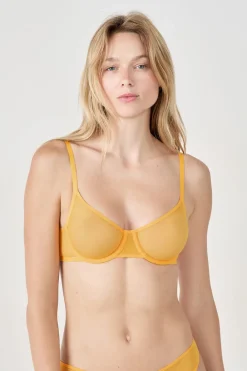 Clearance ETAM Sujetador balconet AMARILLO