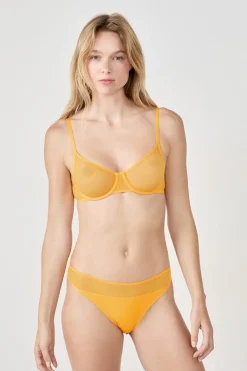 Clearance ETAM Sujetador balconet AMARILLO