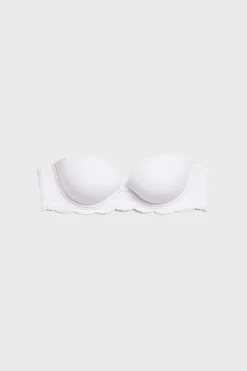 Best ETAM Sujetador bandeau BLANCO