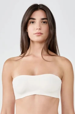 Online ETAM Sujetador bandeau aros suaves tirantes desmontables CRUDO