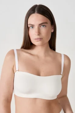 Online ETAM Sujetador bandeau aros suaves tirantes desmontables CRUDO