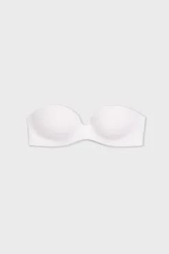 Clearance ETAM Sujetador bandeau con tirantes extraíbles, Copa A-B CRUDO