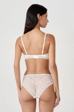 Best ETAM Sujetador bandeau foulard BLANCO