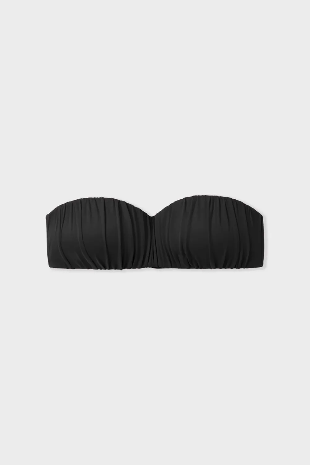 New ETAM Sujetador bikini bandeu NEGRO