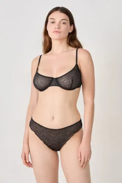 Clearance ETAM Sujetador clásico de encaje NEGRO