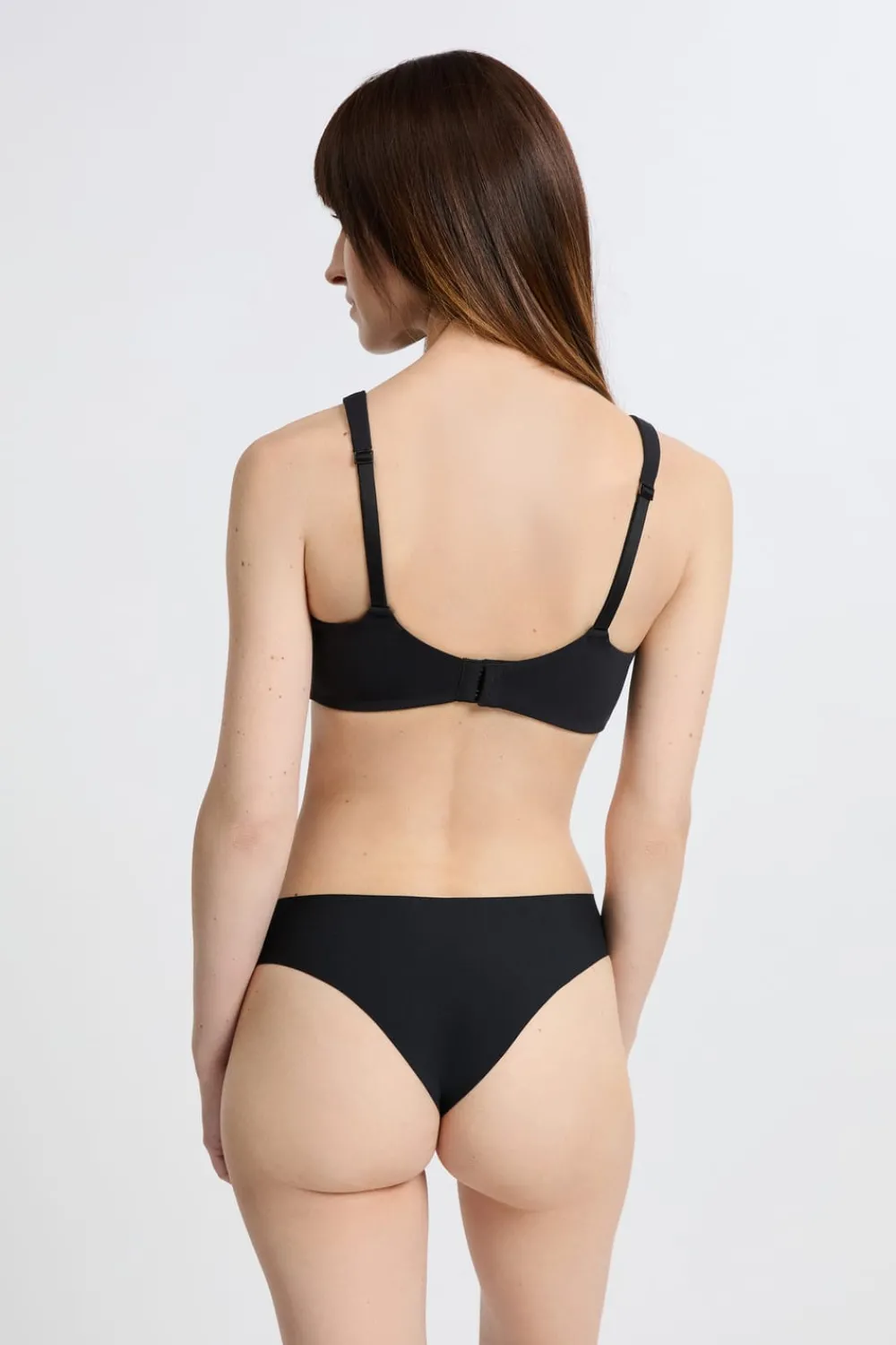 Discount ETAM Sujetador con copas finas sin aros post-mastectomía NEGRO
