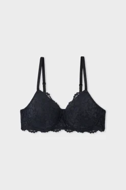 Discount ETAM Sujetador con copas finas post-mastectomía NEGRO