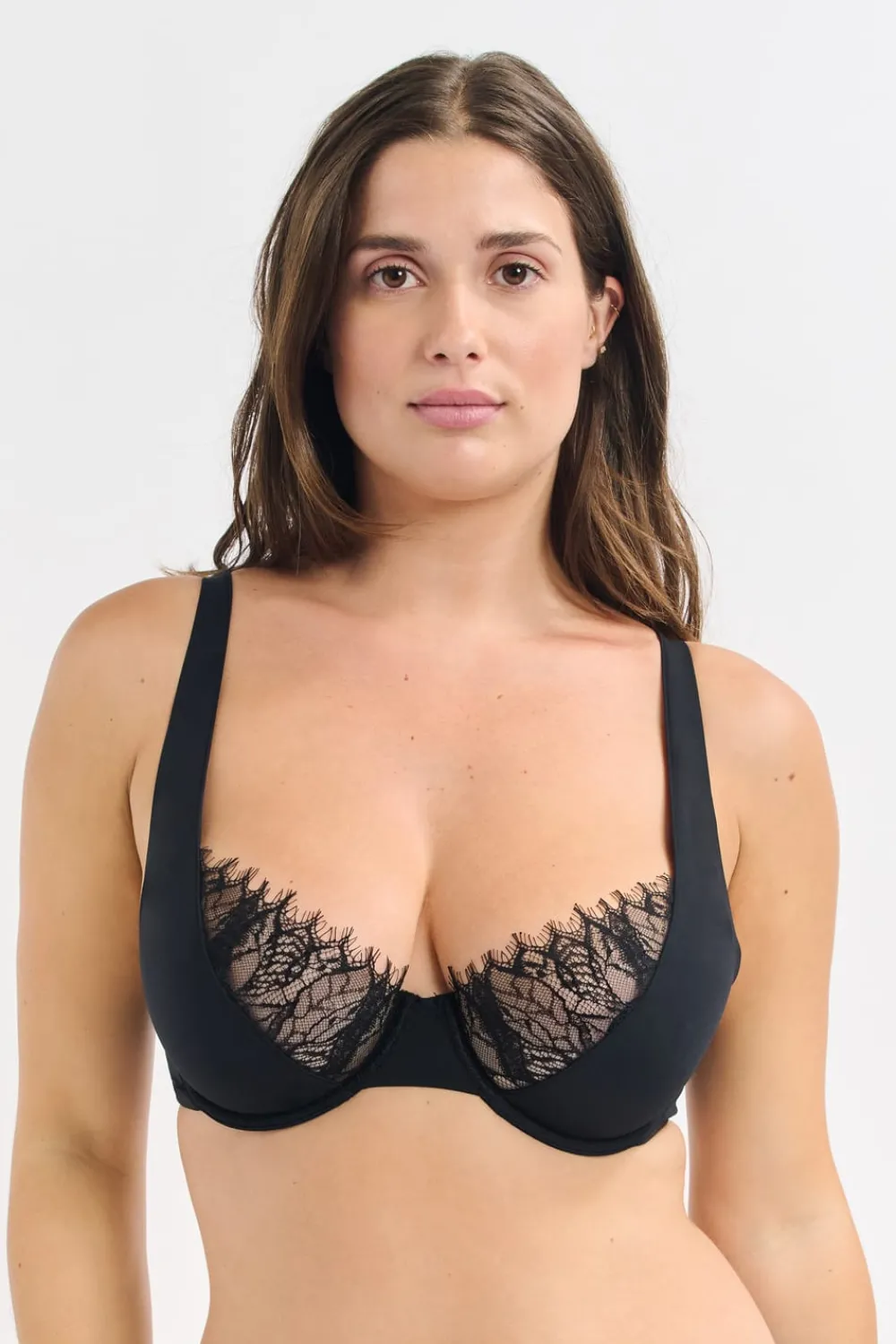 Online ETAM Sujetador con encaje NEGRO