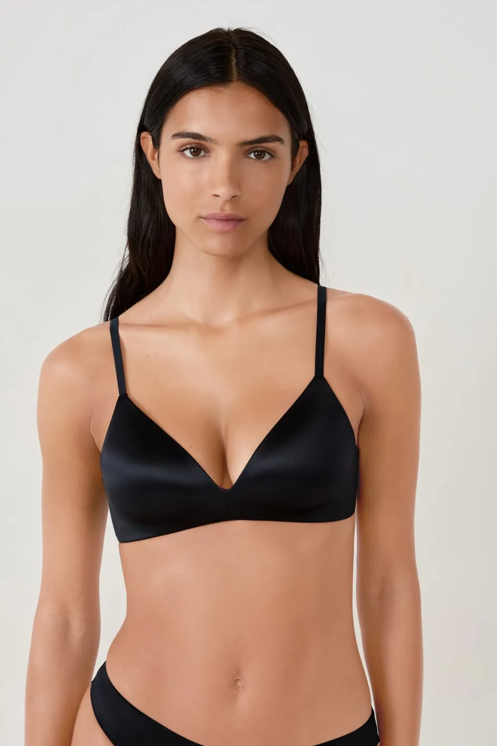 ETAM Sujetador copa fina sin aros NEGRO