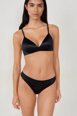 ETAM Sujetador copa fina sin aros NEGRO