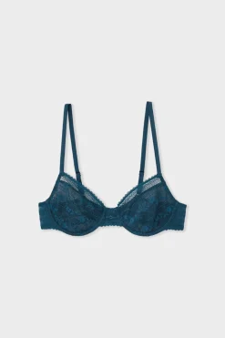 Sale ETAM Sujetador de encaje AZUL TINTA