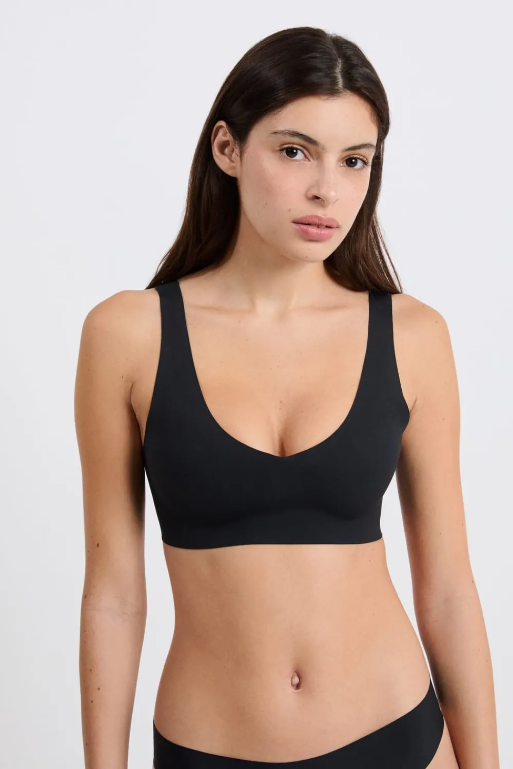 Sale ETAM Sujetador de microfibra NEGRO
