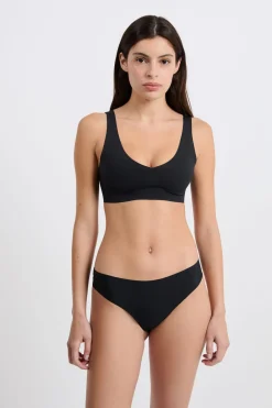 Sale ETAM Sujetador de microfibra NEGRO