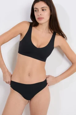 Sale ETAM Sujetador de microfibra NEGRO