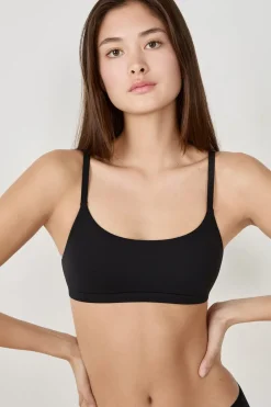 Hot ETAM Sujetador de microfibra NEGRO