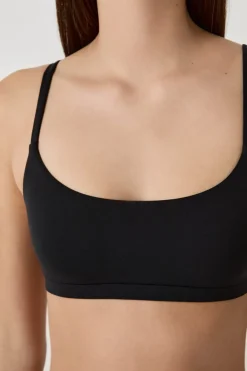 Hot ETAM Sujetador de microfibra NEGRO