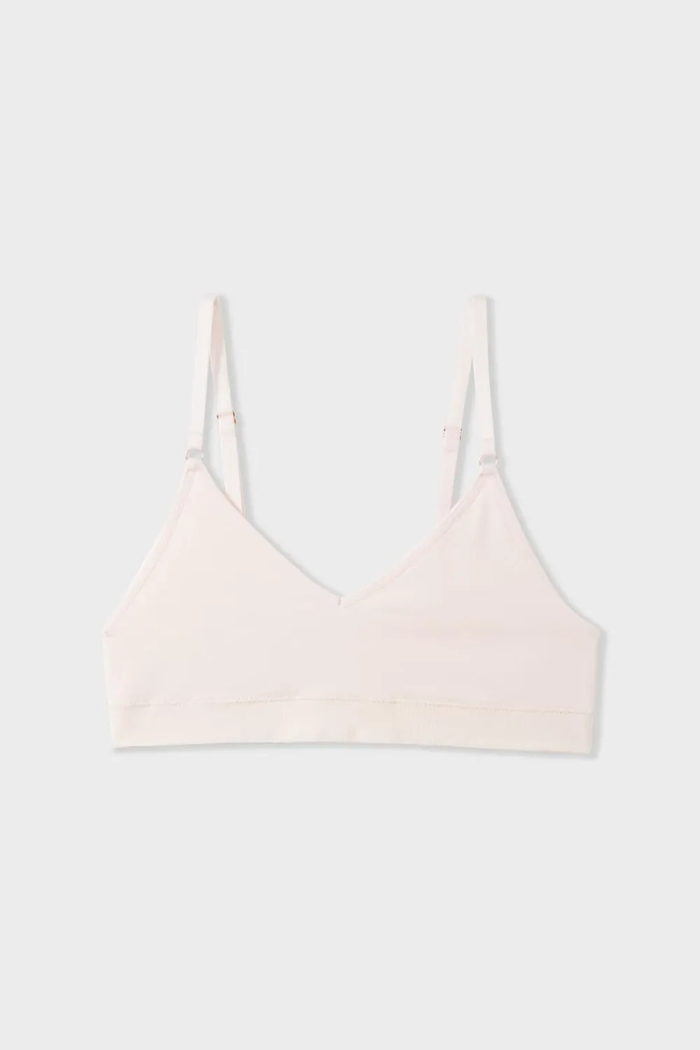 Best ETAM Sujetador de máximo confort de algodón ROSA