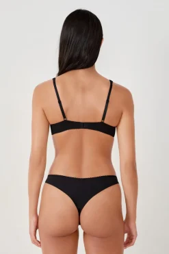 Discount ETAM Sujetador estampado NEGRO