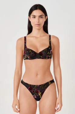 Discount ETAM Sujetador estampado NEGRO