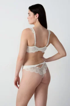 Outlet ETAM Sujetador N. 9 - Balconnet brillante CRUDO