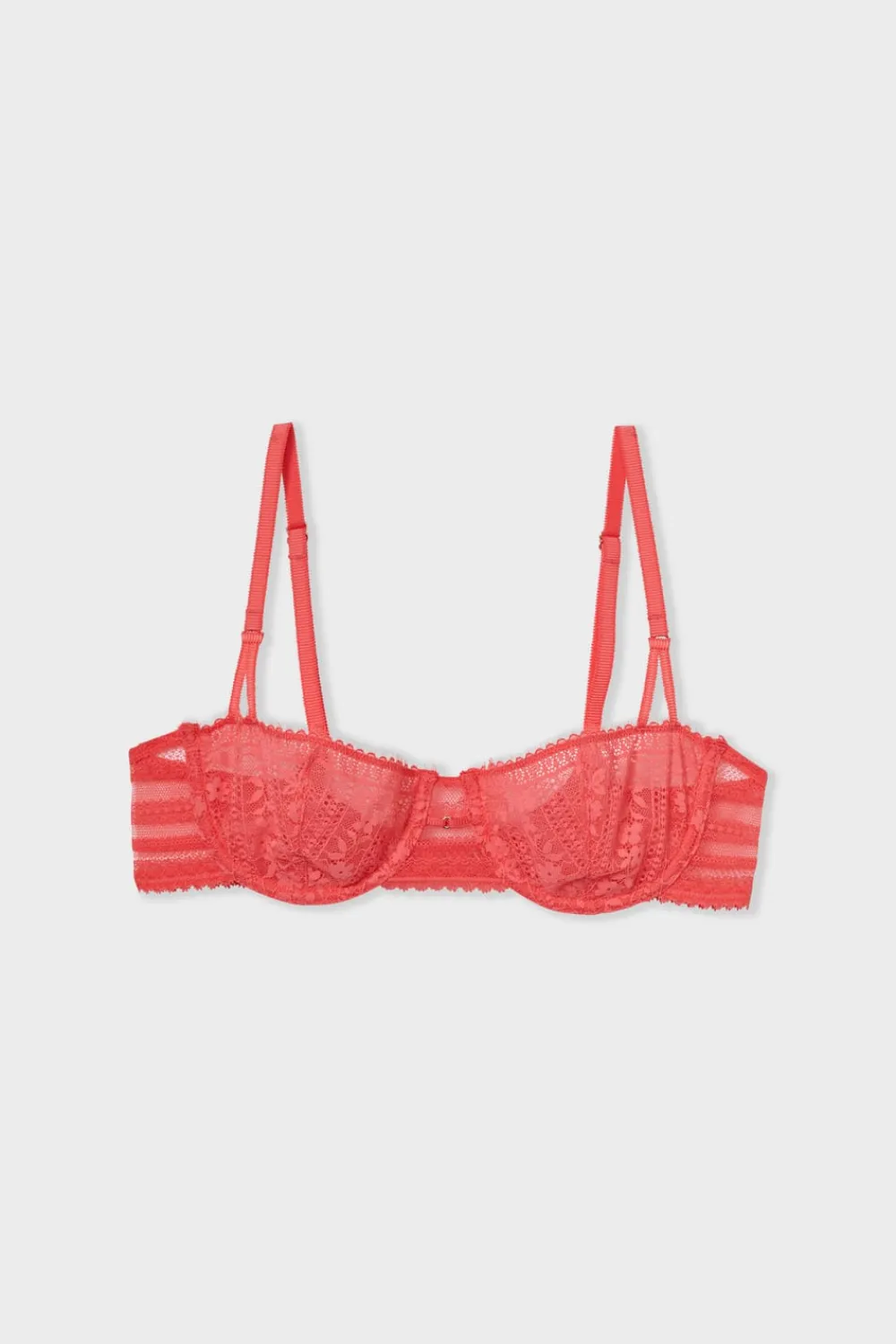 Discount ETAM Sujetador N. 9 - Balconnet de encaje ROSA