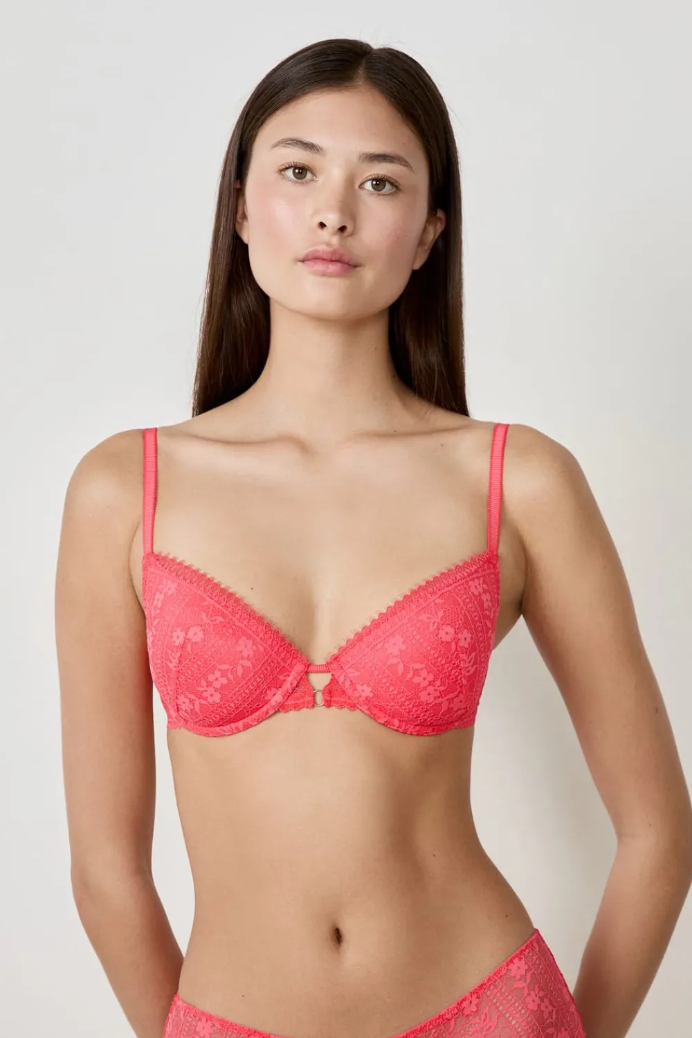 Clearance ETAM Sujetador N. 4 - Copas finas ROSA
