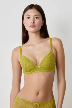 Outlet ETAM Sujetador N. 2 - Push-up escote pronunciado ANIS