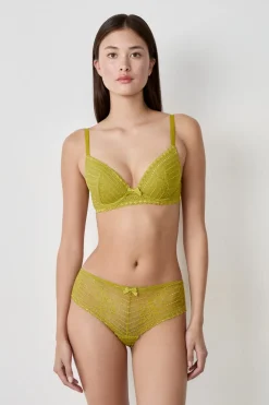 Outlet ETAM Sujetador N. 2 - Push-up escote pronunciado ANIS
