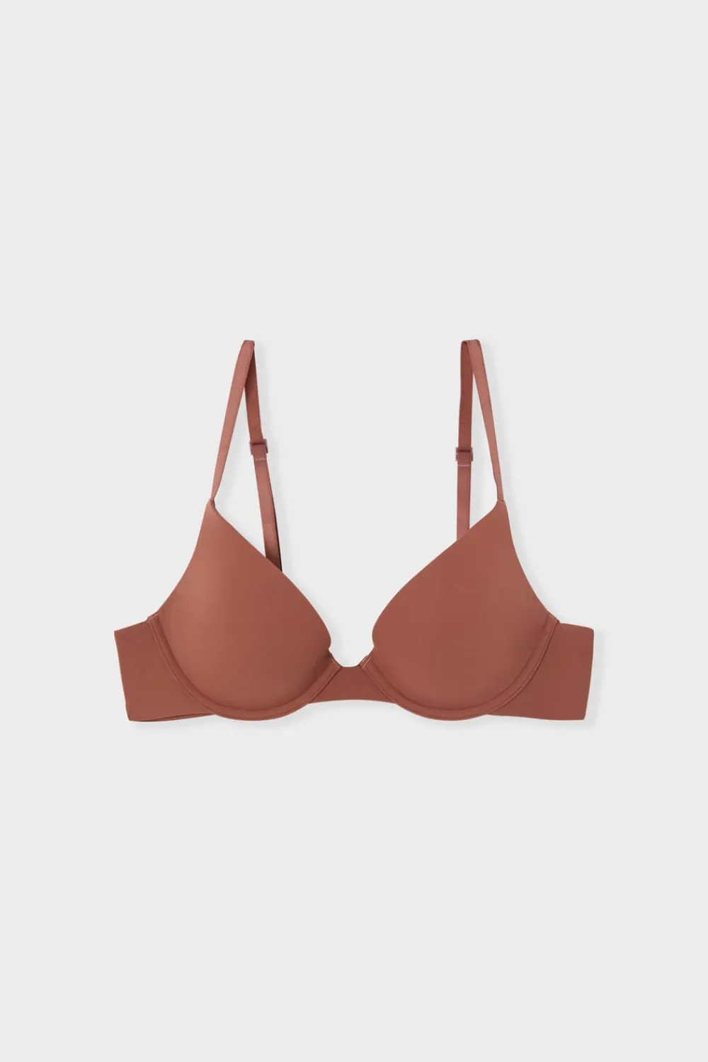 Online ETAM Sujetador Nº 2 - Push-up escote pronunciado MARRON