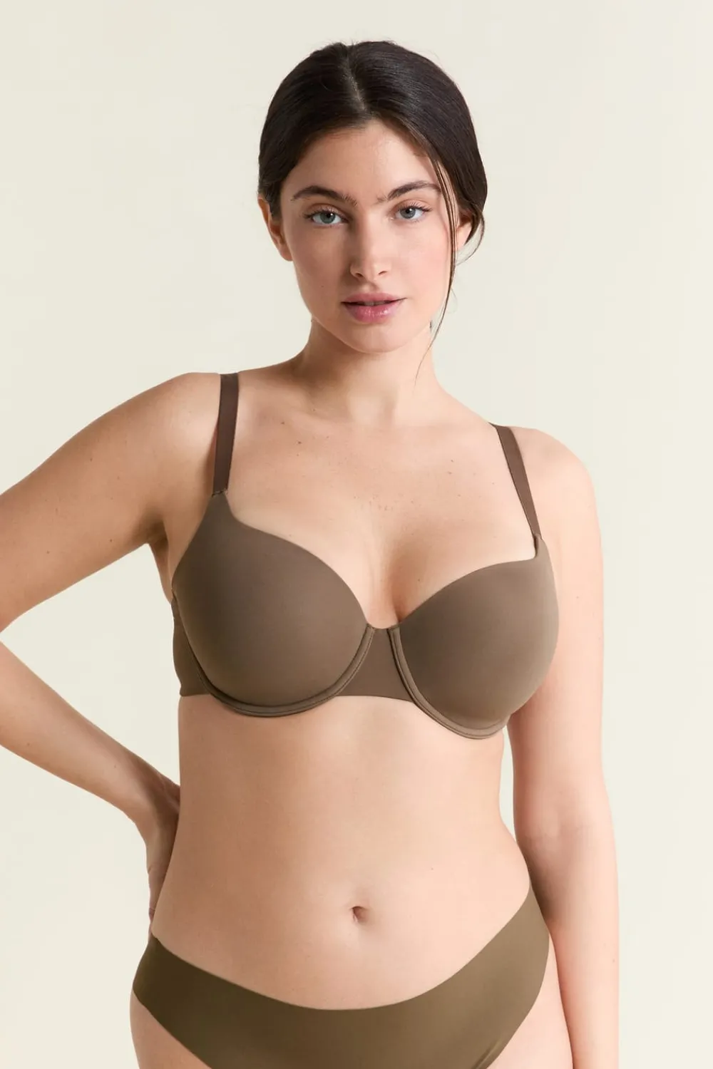 Discount ETAM Sujetador Nº 4 - Sujetador de copas finas VERDE