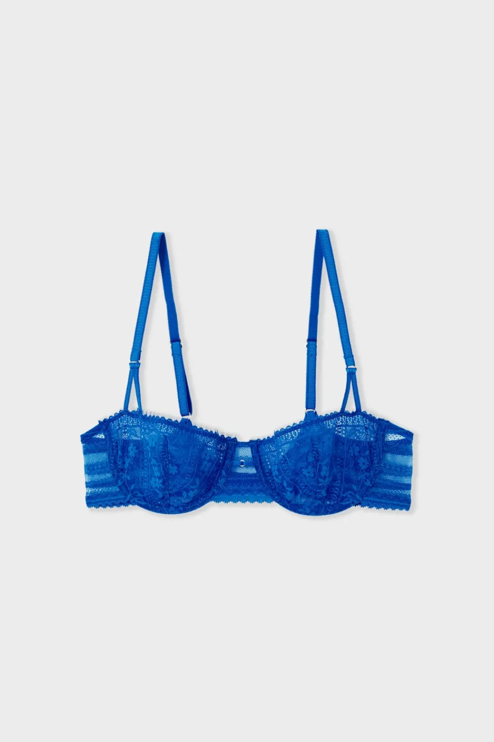 Hot ETAM Sujetador Nº 9 - Balconet AZUL VIVO