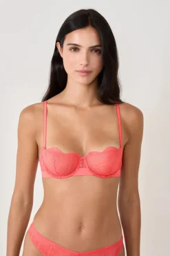 Discount ETAM Sujetador N. 9 - Balconet de encaje CORAL