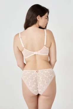 Clearance ETAM Sujetador N. 9 - Balconnet de encaje ROSA CLARO